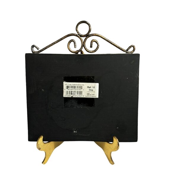 History & Heraldry Decorative Dog & Housekeeper Wall Plaque - Picture 3 of 4